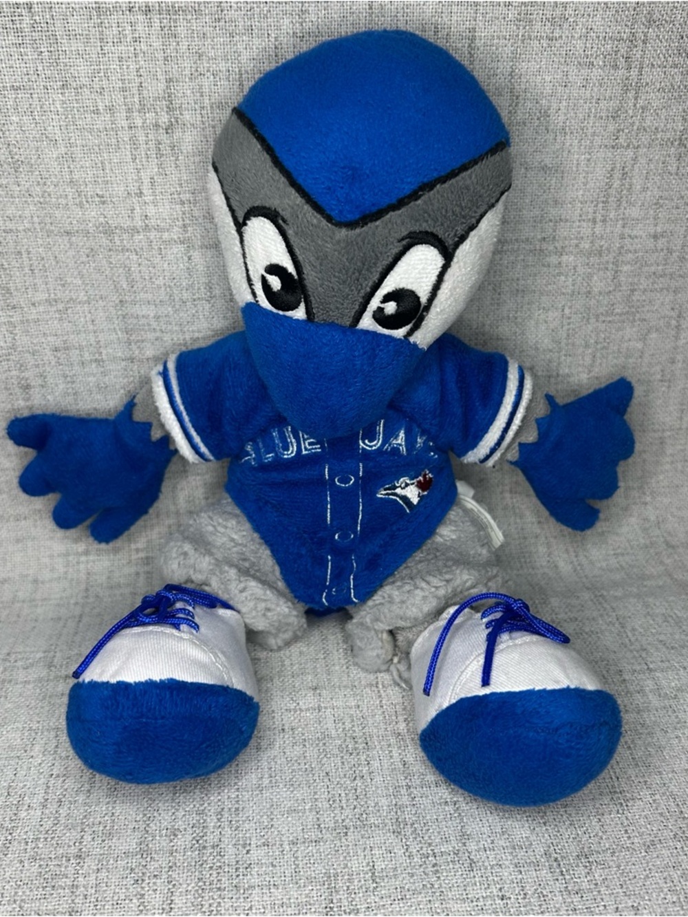 Forever Collectibles Blue & Gray Plush Tagged Mascot Toronto Blue Jays